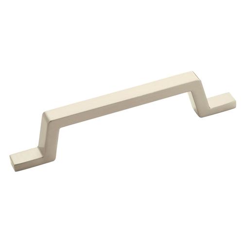 3-3/4" (96 mm) Center to Center Conrad Cabinet Pull Satin Nickel Finish