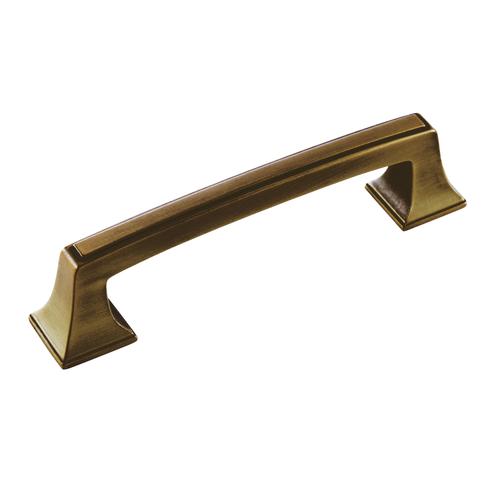 3-3/4" (96 mm) Center to Center Mulholland Cabinet Pull Gilded Bronze Finish